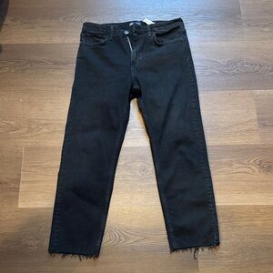 Zara Black Ankle & Cropped Jeans